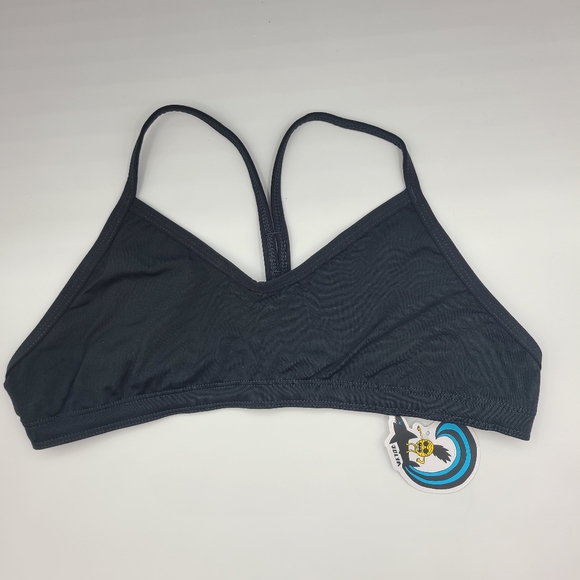 NWT Jolyn Uniform 2 Bikini Top, Black, Size Medium - Picture 3 of 5